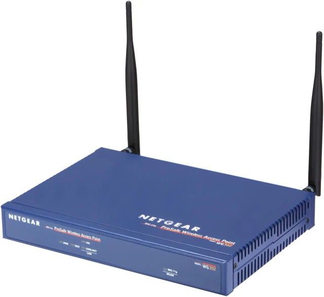 Netgear Prosafe 802.11g 54 Mbps Dual Band Wireless AP WG302 v2