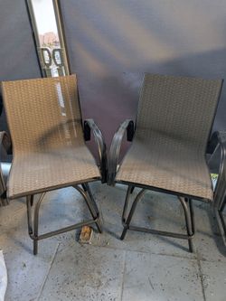 Patio high Chairs