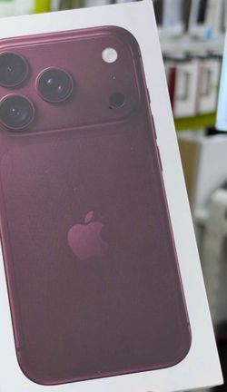 Apple iPhone 18 pro burgundy new sealed