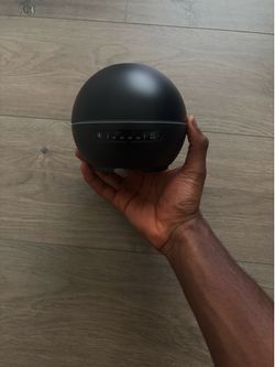 Matte Black Ultrasonic Aroma Diffuser + Humidifier - XM200 | LED Light | 200ml