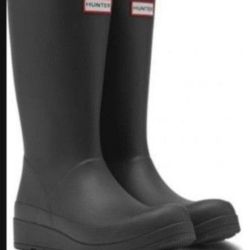 Hunter Women's Original Pay Tall Rain Boots - Black  