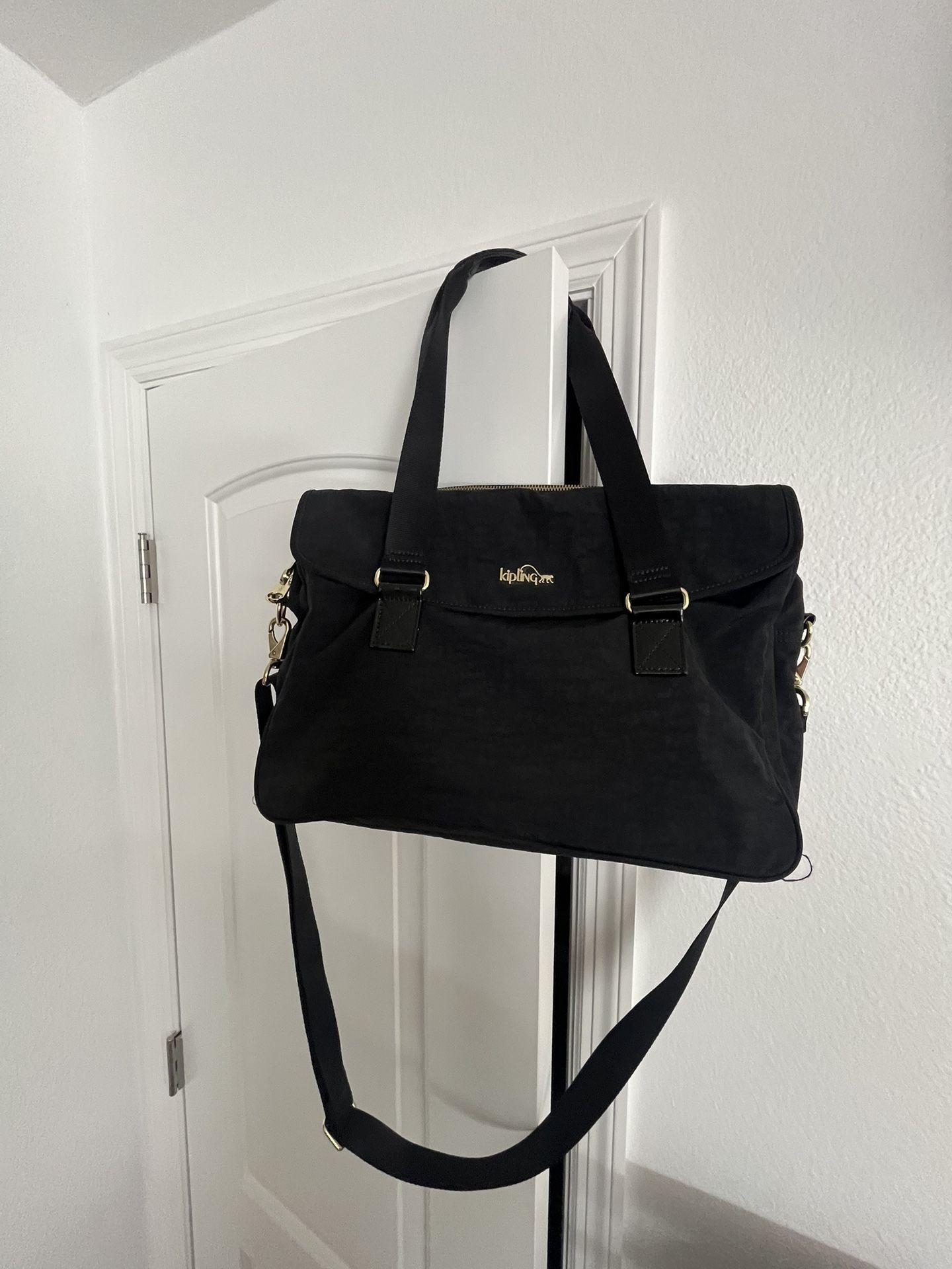 Kipling Black Laptop Bag 