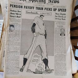 The Sporting News April 10th 1957