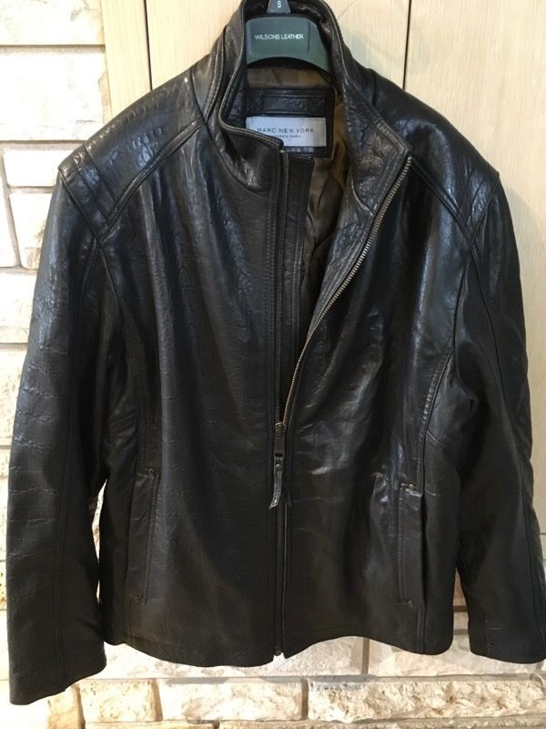 Marc NY men leather jacket