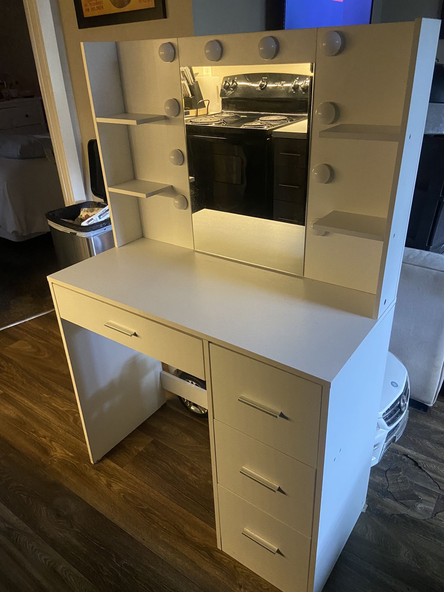 White Vanity