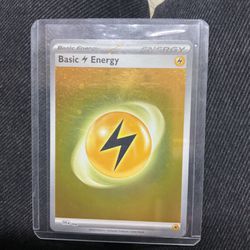Holographic Energy Card From Scarlet Violet 151 Card Set 