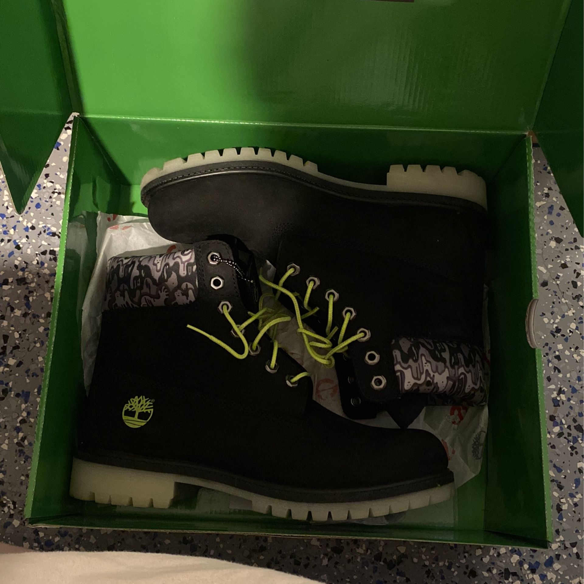Ghost Busters Timberlands Size 8.5 