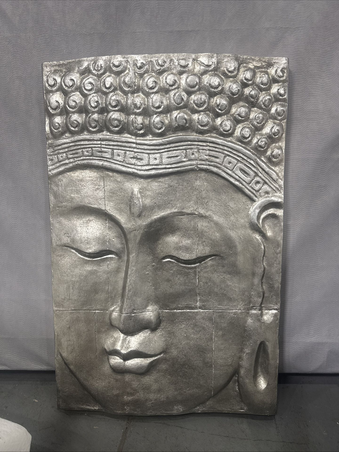 Lattice Acrylic Box, Hanging Mirror Buddha, Wall Art painting, Rare, Indian,asian, House,collectible ,home Sculpture