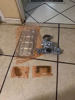 Honda Acura K20A Oil Pump Assembly w/ Oil Pan & Hardware