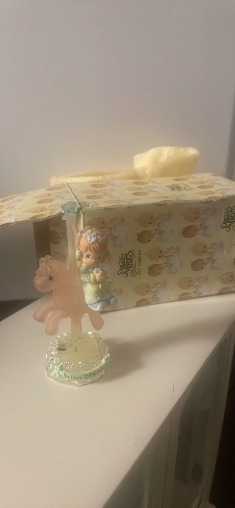 Precious Moments Carousel Horse Figurine THE VOICE OF SPRING