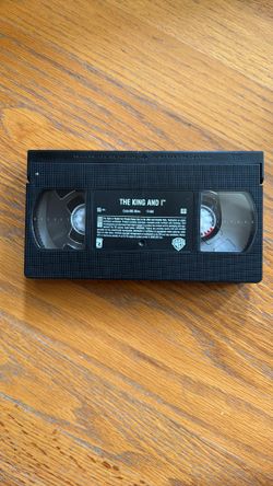 The King and I VHS movie