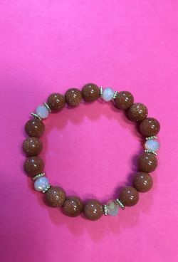 Sand stone bracelet