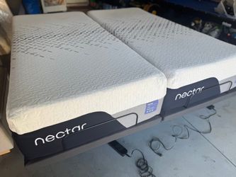 Split King Mattress - Nectar Ultra Hybrid 2 Twin XL mattresses