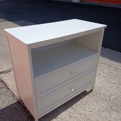 2 dawer with inside shelf