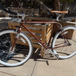 State 2.0 Copper fixed gear/ single speed bicycle 52cm Road