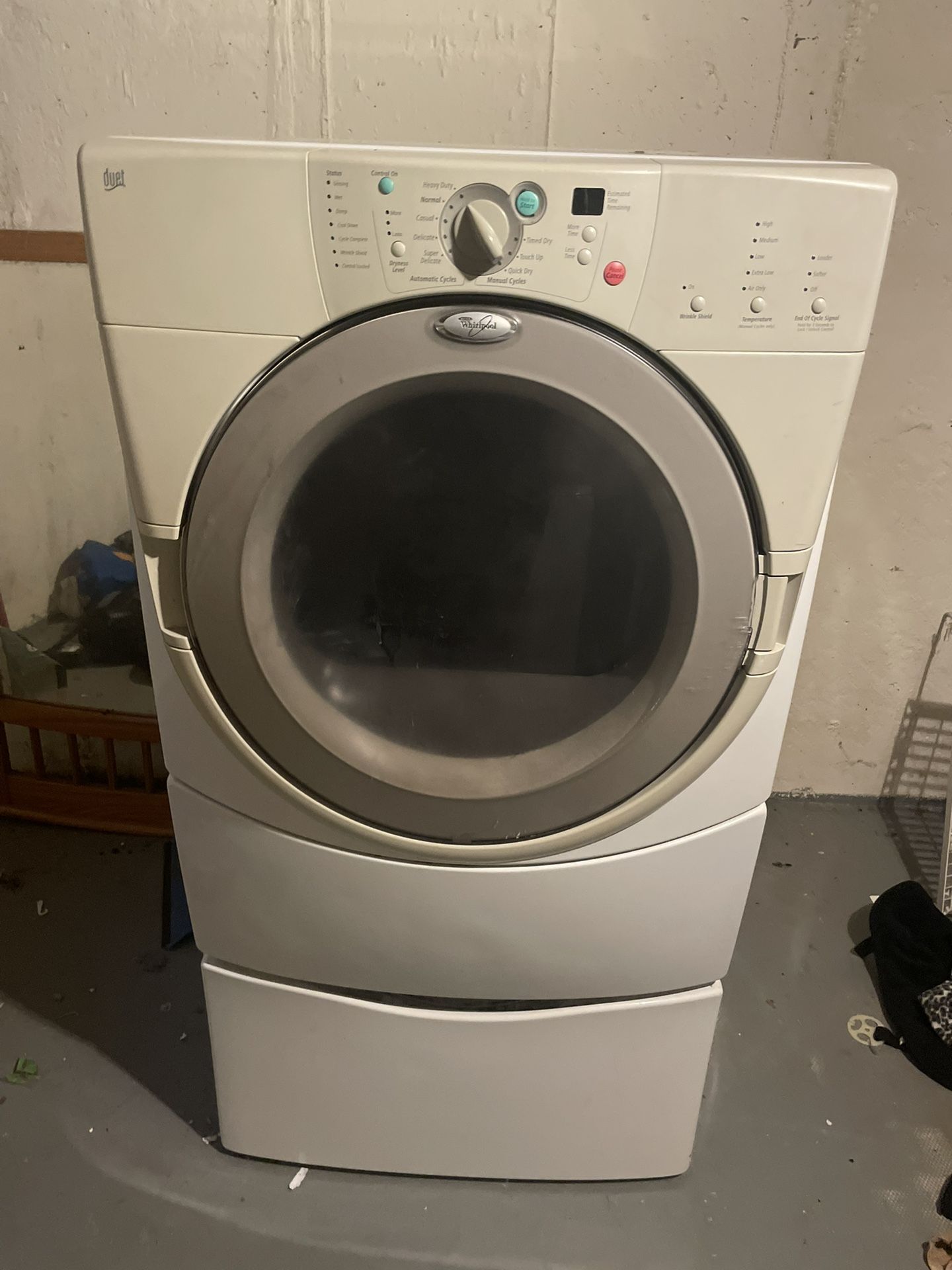 Duet Whirlpool Dryer