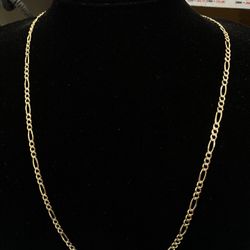 $1200 Yellow Gold Figaro Chain 