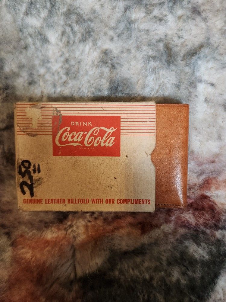 Vintage Wallet Coca Cola