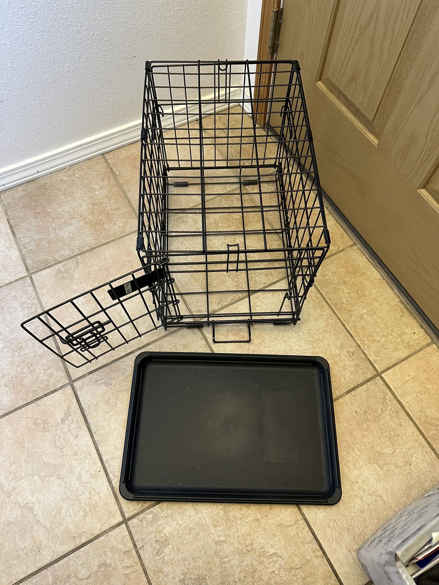 Small Dog Cat Pet Cage Crate 18 x 12 x 14 