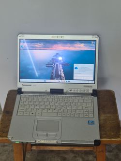 Touchscreen Panasonic Toughbook Laptop core i5 processor 8gb Ram 500gb Webcam Wifi