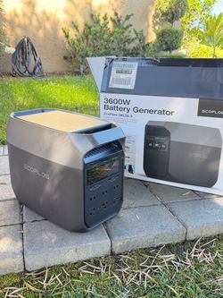 EcoFlow DELTA 3 3600W Portable Battery Generator
