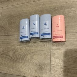 Natural Deodorant Bundle – Vanilla, Musk, Jasmine, Sweet Cream (New)