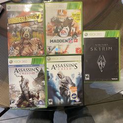 Xbox 360 Game Lot
