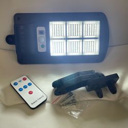 Solar Security Motion Street Light With Remote Pir Sensor