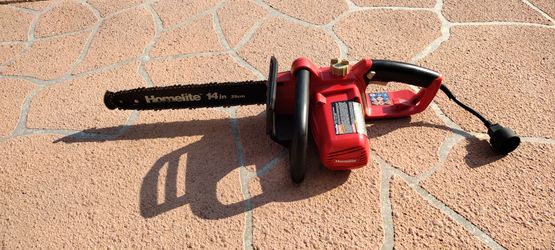 Homelite 14" electric Chain Saw