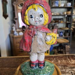 Antique Cast Iron Hubley Door Stop
