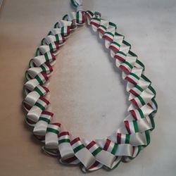 graduation ribbon Leis 
