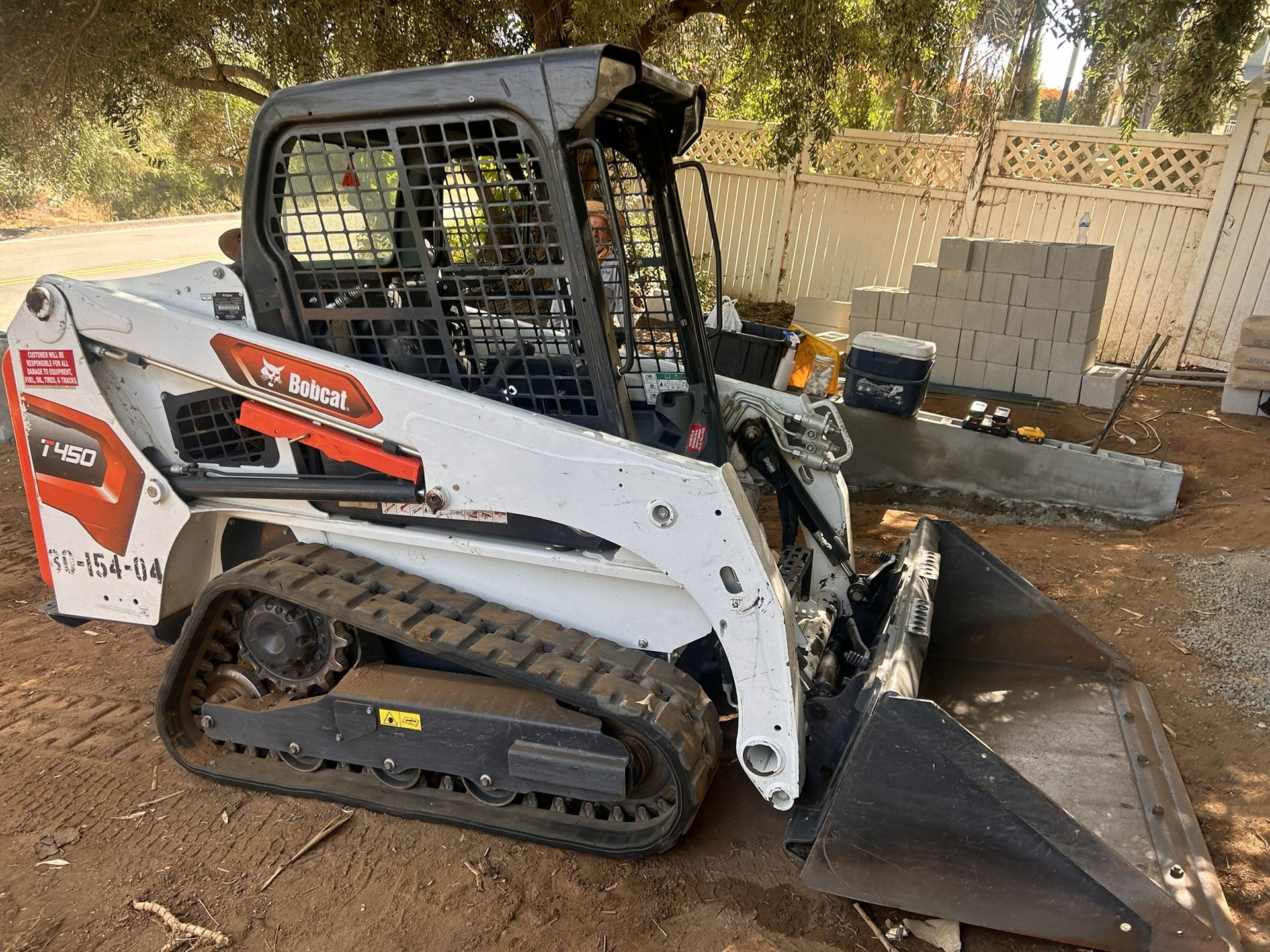 2024 Bobcat T450 Track Skid Steer