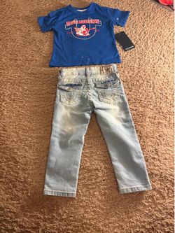 Boys True Religion Outfit Size 24 Months