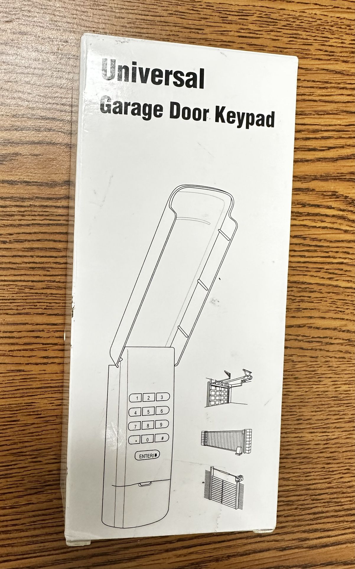 Universal Garage Door Keypad 