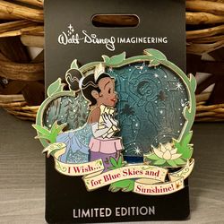 WDI Tiana I Wish Series LE 300 D23 Expo Princess & The Frog Disney Pin