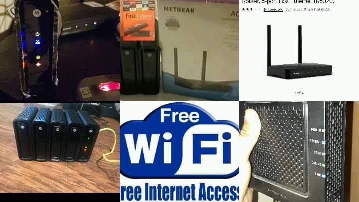 WIFI- INTERNET MODEMS ALL GOOD AND ACTIVE LONG TERM ONE TIME PAYMENT