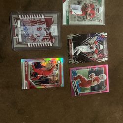 Five card Arizona Cardinals lot