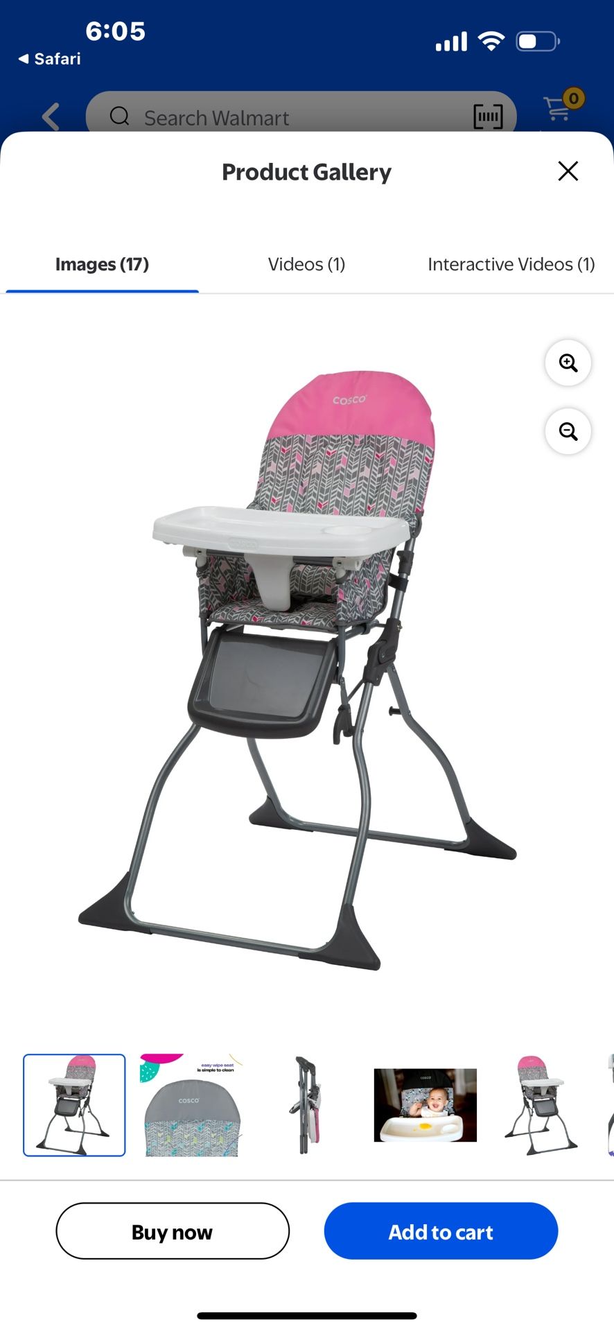 Costco High Chair