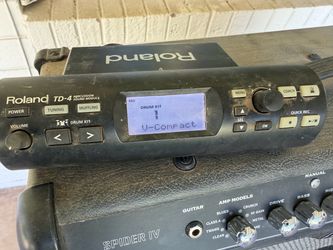 Roland TD 4 electronic drum kit