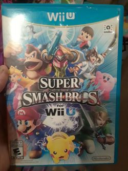 Super smash wii u perfect condition