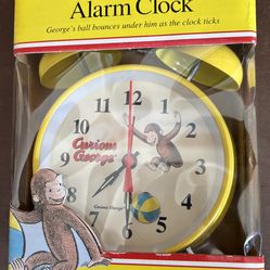 Curious George old school alarm clock
