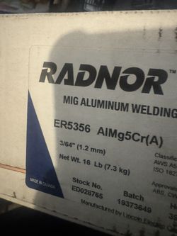Radnor MiG Aluminum Welding Wire