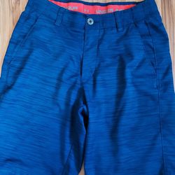 Under Armour Blue Match Play Golf Shorts 
Men's 30 