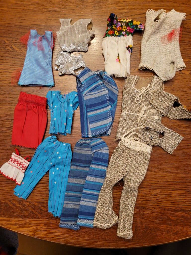 Vintage Barbie Clothes Lot