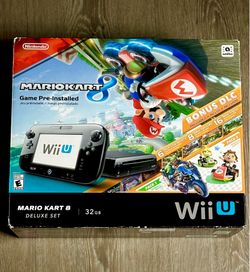 Wii U console in box