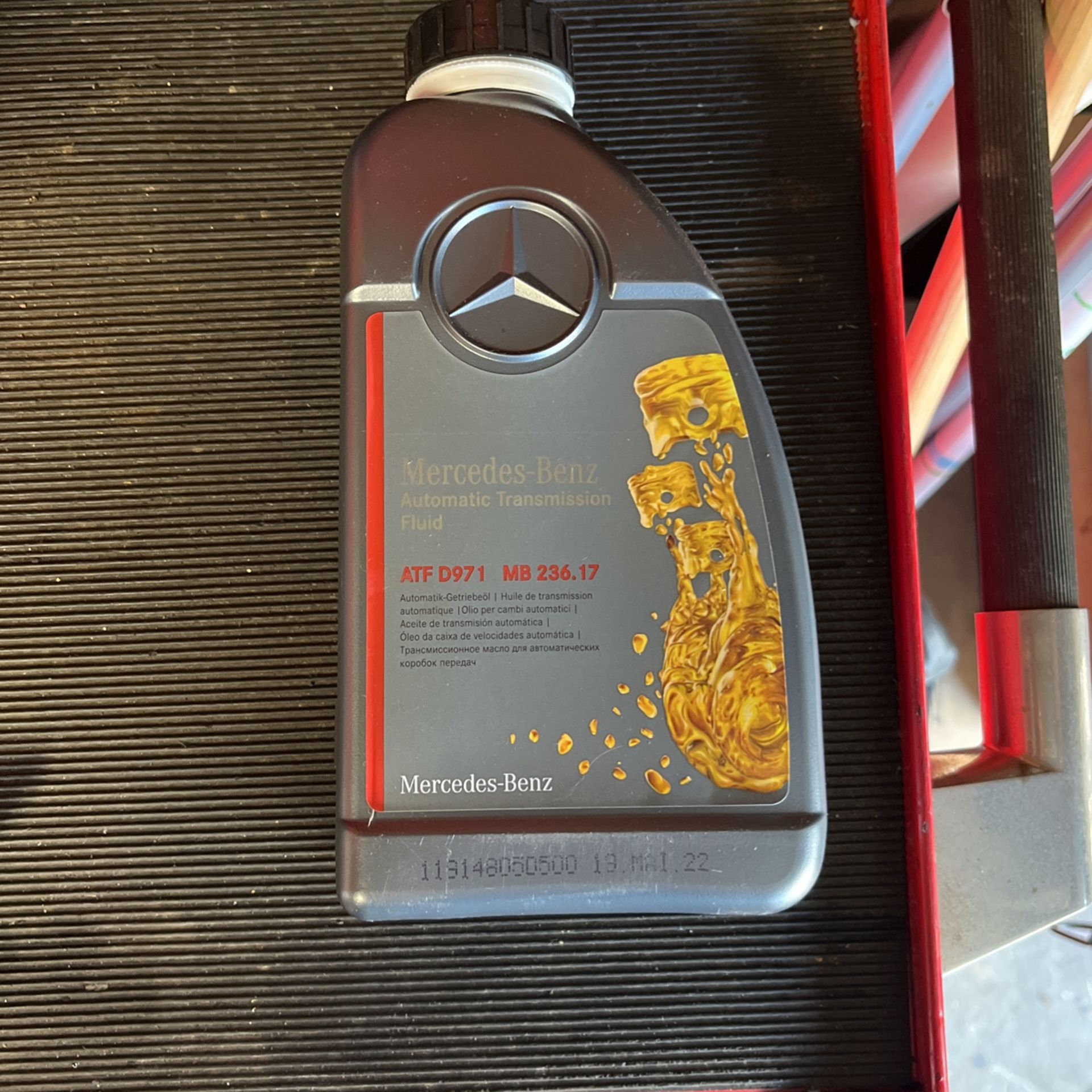 Genuine Mercedes Benz ATF 236.17 (gold fluid)