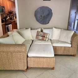 Pottery Barn Seagrass Sectional 
