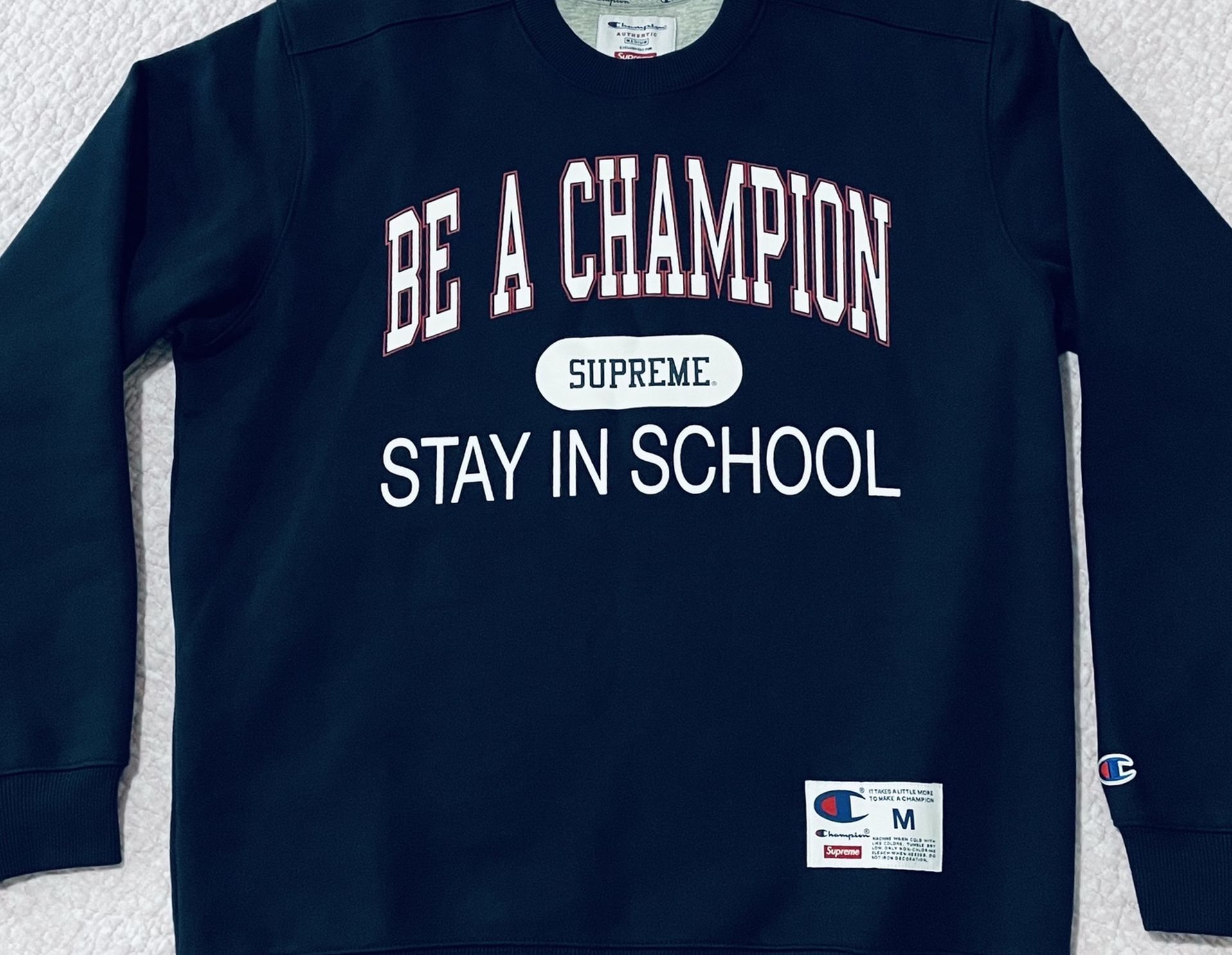 Sizing Supreme Champion Sweater Supreme Champion Hoodie Men's Size