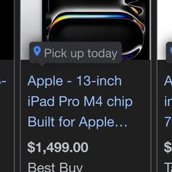 iPad Pro 13in. 