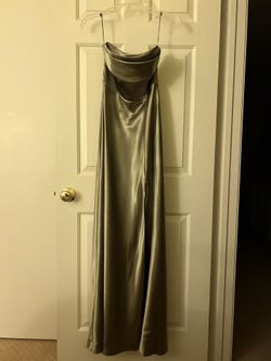 long gown dresses Sexy Plunge V-neck Long Sleeves Prom Dresses Leg Split